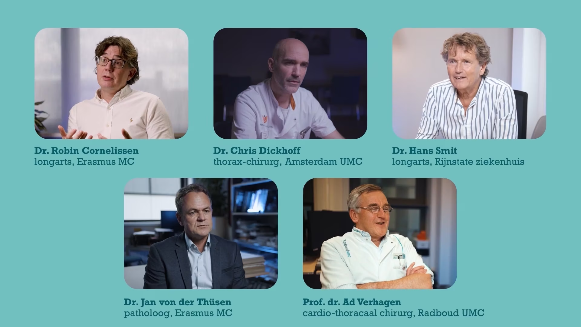 E-learning - Experts aan het woord: (neo)adjuvante behandeling van early stage NSCLC